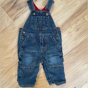 Baby GAP Infant Fleece Lined Overalls Sz 3-6 Months